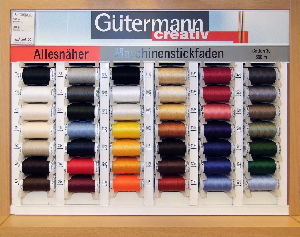 Präsentation Gütermann Nähgarn Nähmaschinen Breitenbach Göttingen